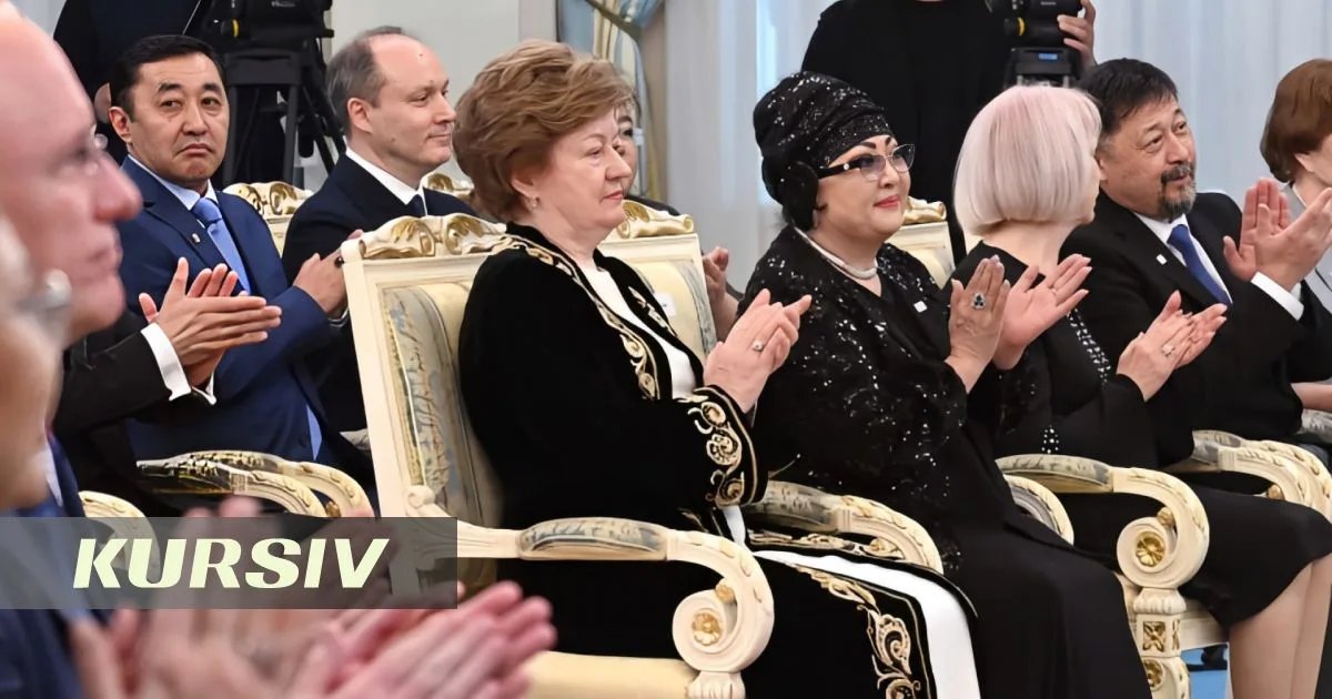 Tokayev awards state orders to three cultural figures