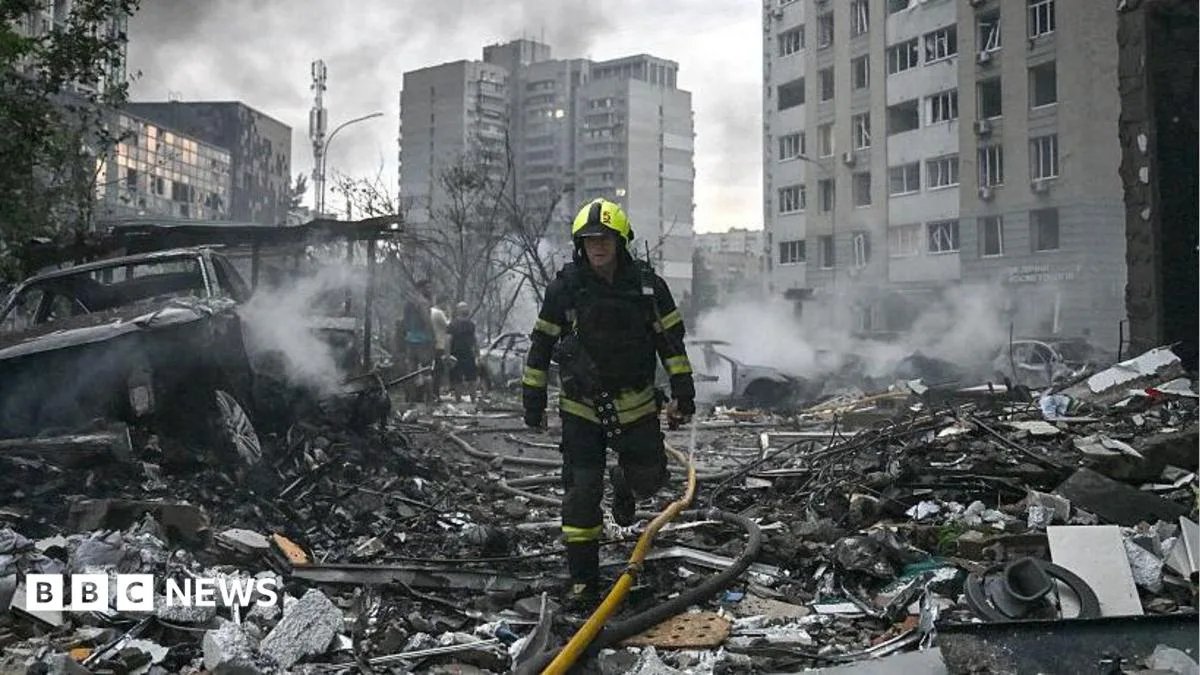 Удар России по Киеву: 10 погибших, 46 раненых