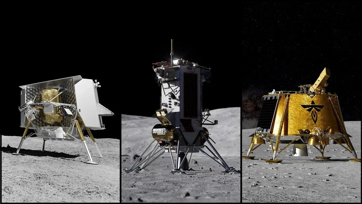 NASA отправит четыре миссии на Луну к концу 2028 года для создания базы