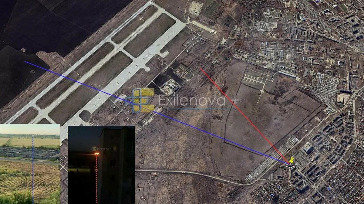 Беспилотники атаковали авиабазу Энгельс, зафиксирован пожар