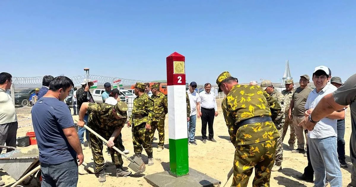 Kyrgyzstan, Tajikistan install first border markers on demarcated frontier