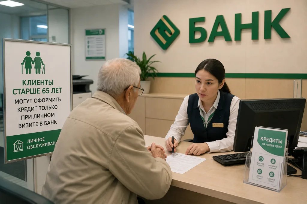 Нацбанк запретил дистанционные кредиты для казахстанцев старше 65 лет