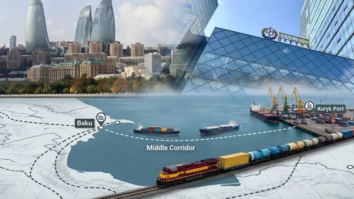 Container transit via Middle Corridor surges 38-fold as Kazakhstan, Azerbaijan meet in Baku