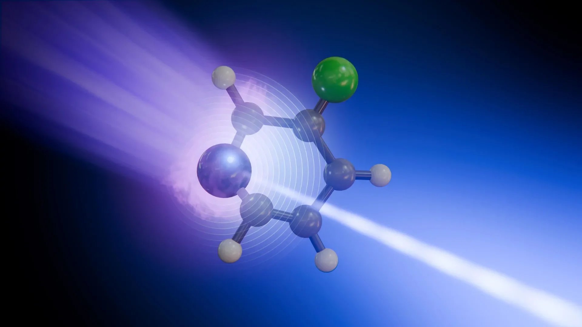 European XFEL X-rays reveal atom-specific energy shifts in molecule in trillionths of a second