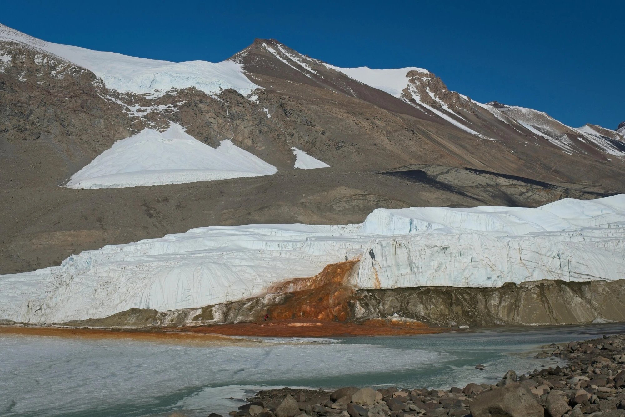 Nature Geoscience study finds Blood Falls microbes are relics of ancient seawater