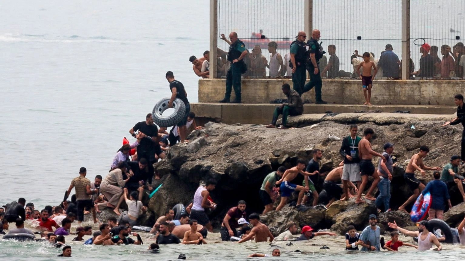 Morocco Charges 25 People Over Mass Border Crossing Into Ceuta