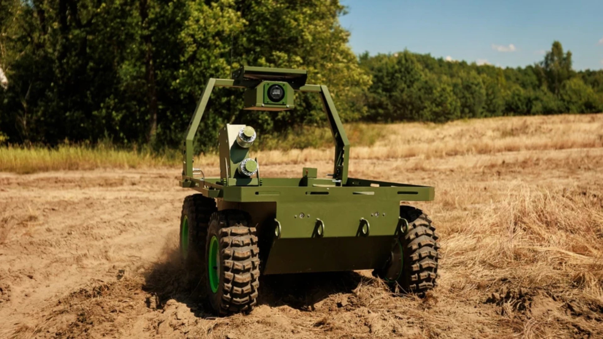 Ukraine's SMART BIRDS unveils VORON UGV that fires nets to trap drones from 45 meters