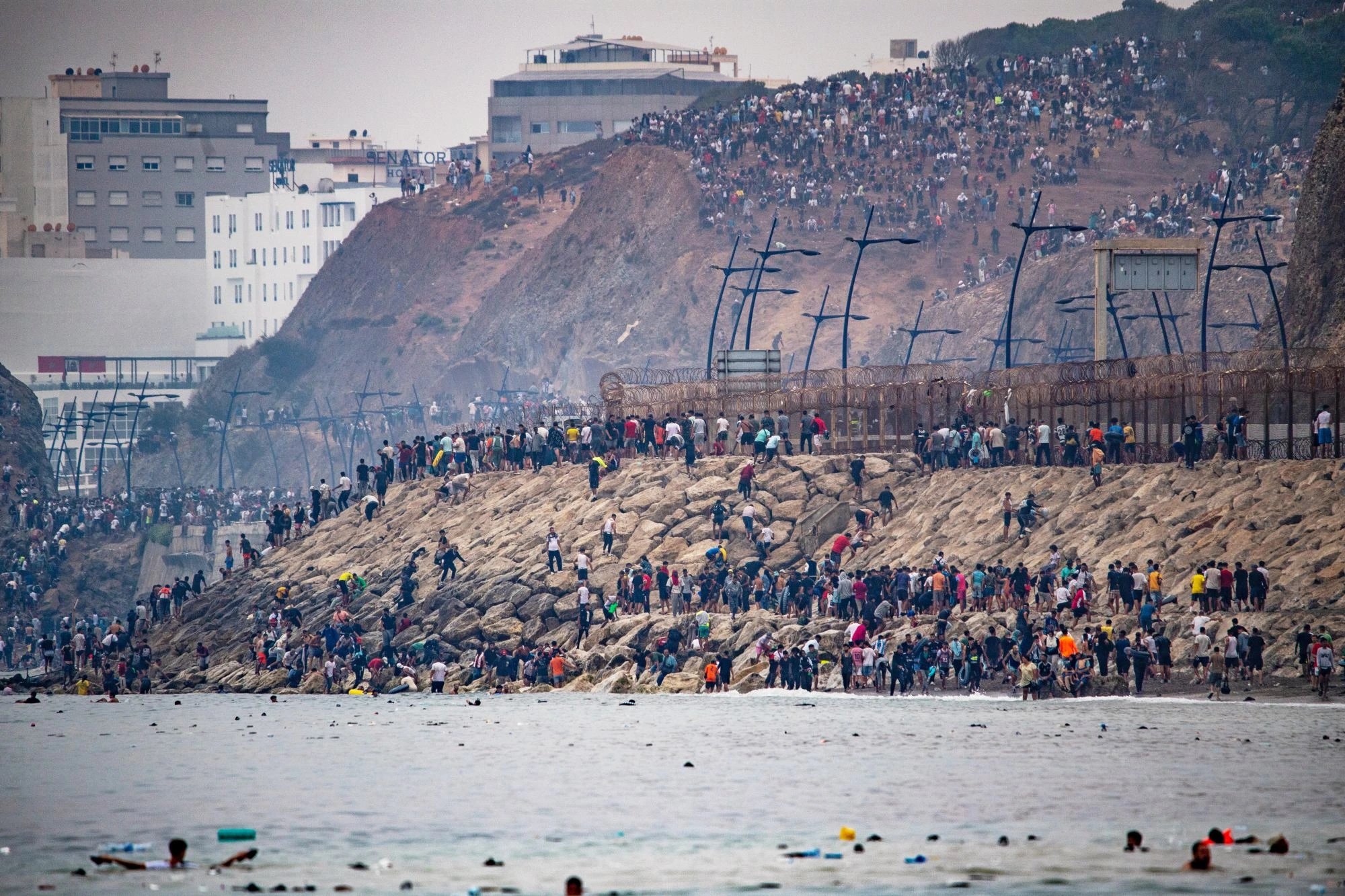 Up to 5,000 migrants remain in Ceuta after border crisis, enclave leader tells EU Parliament