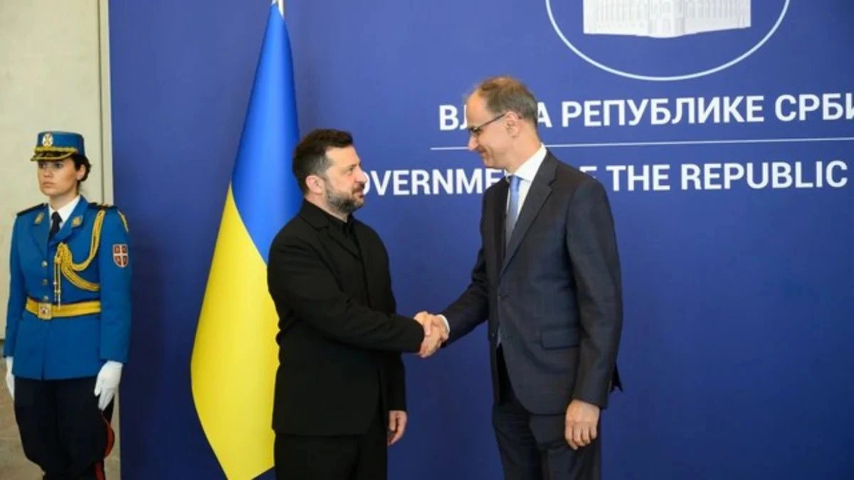 Зеленский: Сербия Украинаның энергетикасы мен қалпына келтіруіне 2 млн еуро бөледі