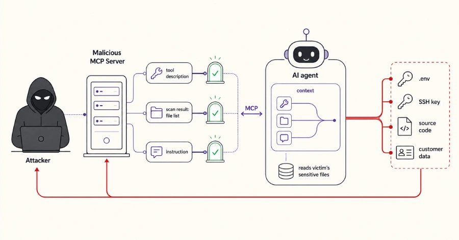 ASSET Research Group Reveals GhostSplice Attack That Exfiltrates Secrets from AI Agents via MCP Servers