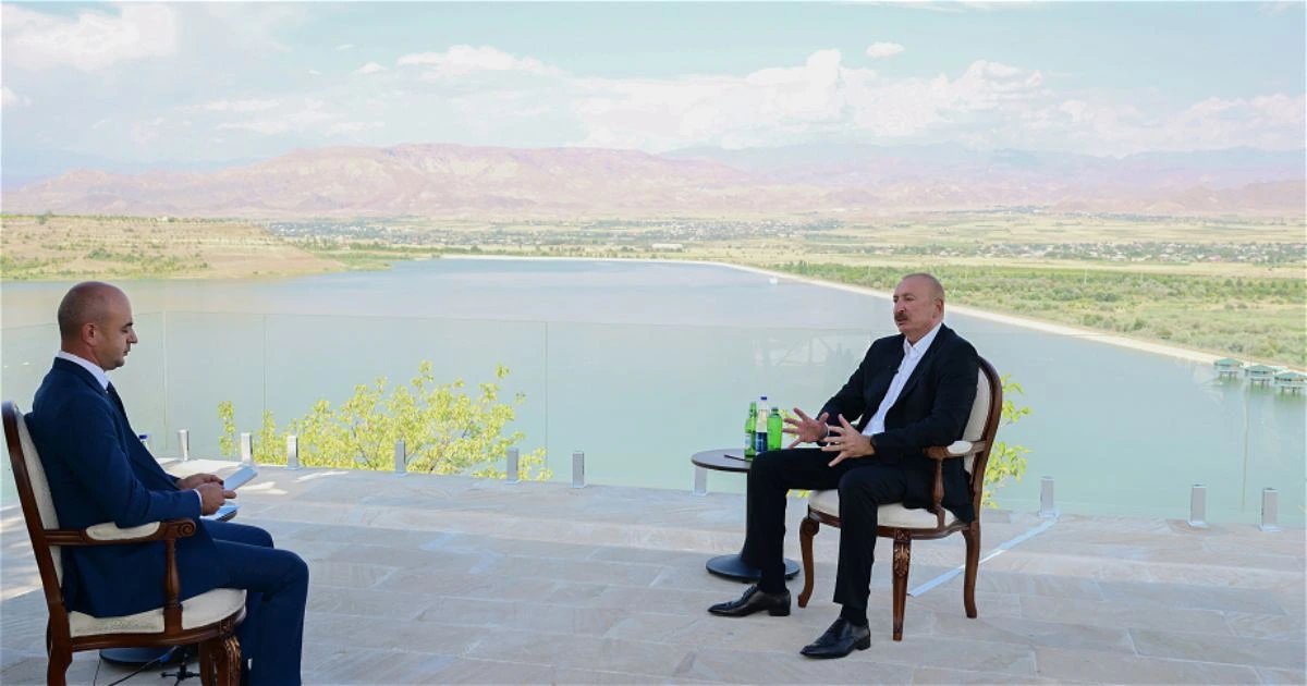 Aliyev says Zangezur corridor was Azerbaijan's initiative, long dream to link Nakhchivan