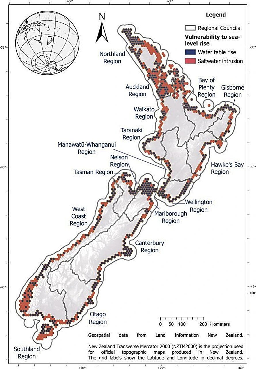 New Zealand's 2027 flood map release to omit coastal groundwater risk