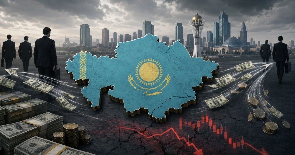 Kazakhstan posts net FDI outflow of $916.4 mln in 2025
