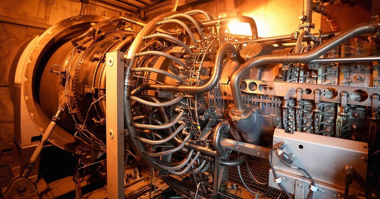 Amazon Texas data-center plant uses less efficient simple-cycle turbines