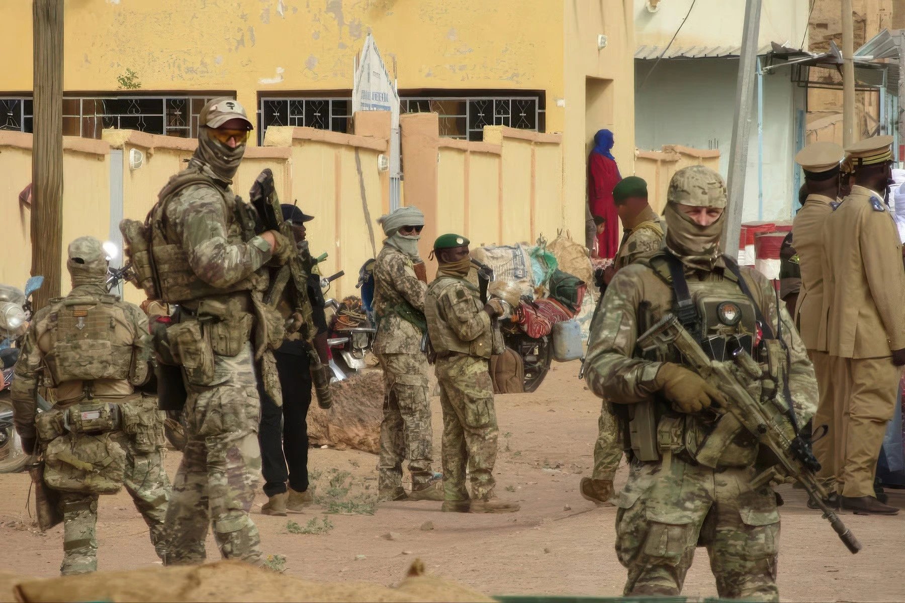 Human Rights Watch reports Africa Corps killed nine civilians, including four children, in Mali