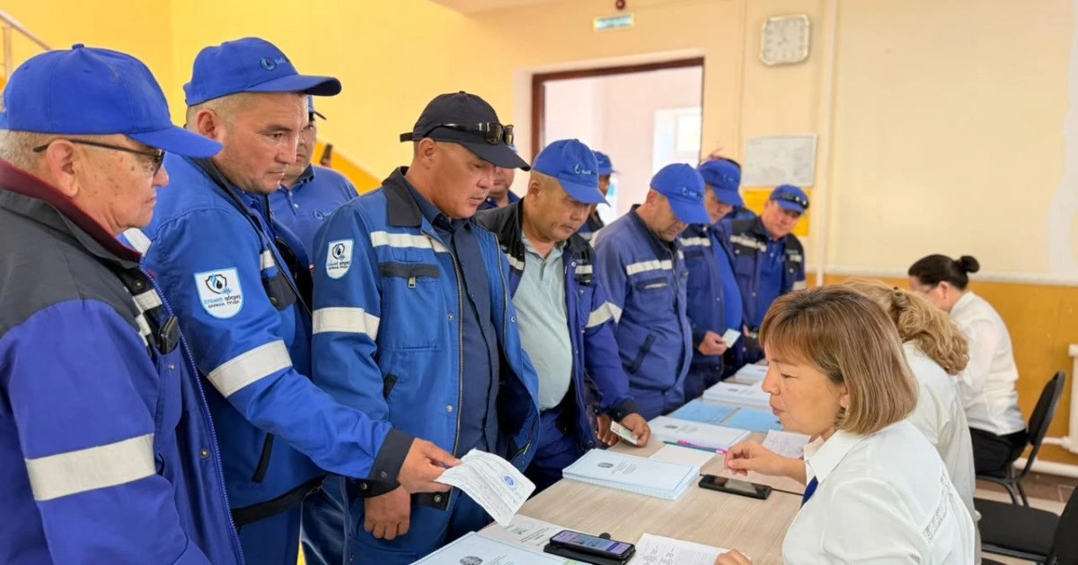 Атырау облысында 11 мыңнан астам вахталық жұмысшы Құрылтай депутаттарын сайлауда дауыс берді
