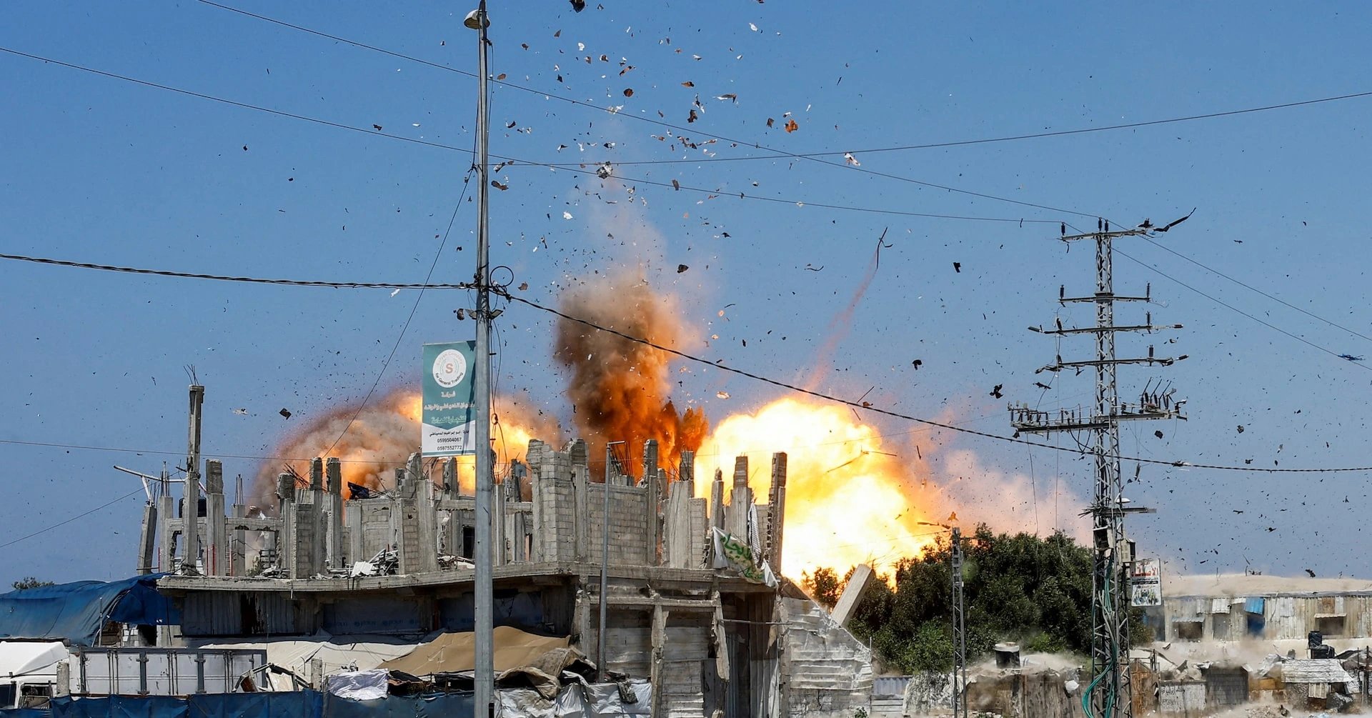 Israeli airstrikes in central Gaza kill two, including 4-year-old boy