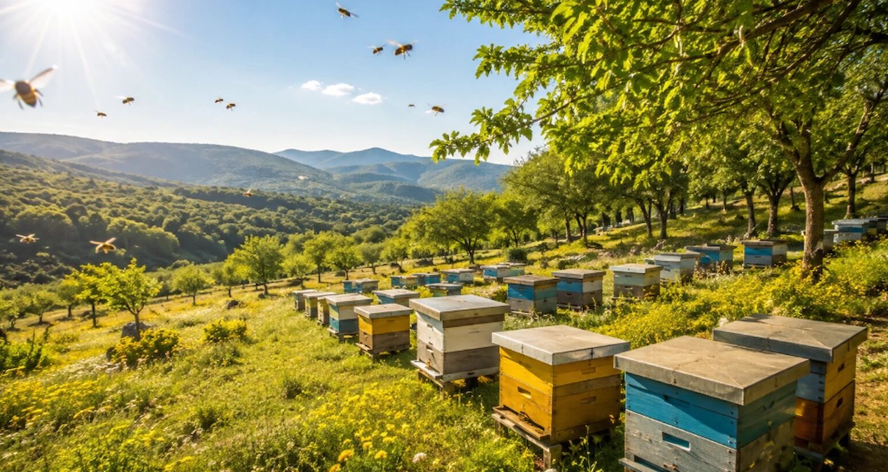 Bees and 97,000 native trees restore 577 hectares of Colombian Andean forest