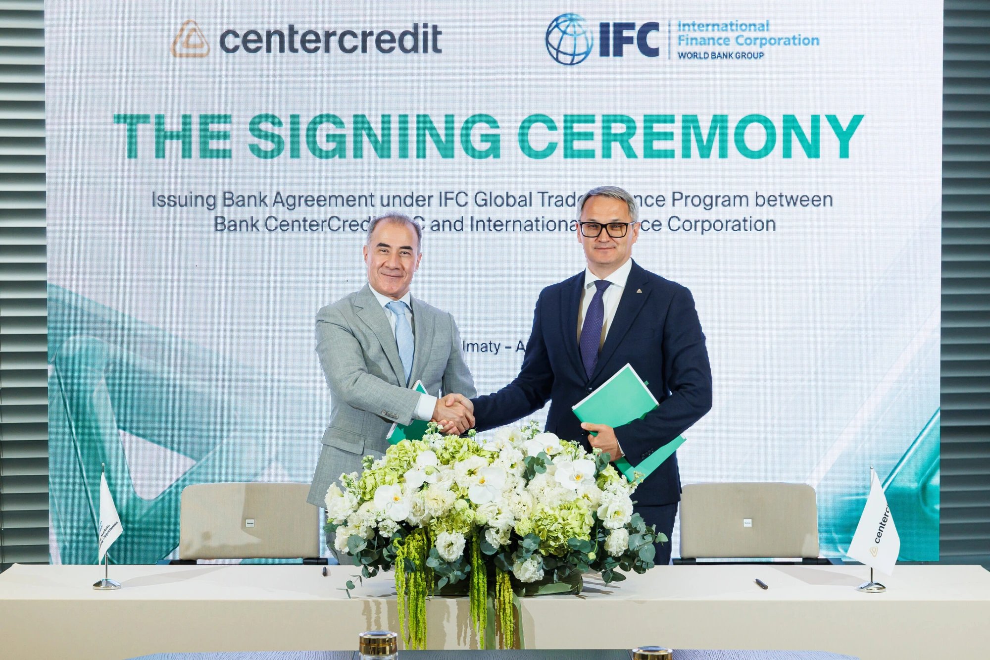 IFC and Bank CenterCredit Partner to Boost Trade Finance in Kazakhstan