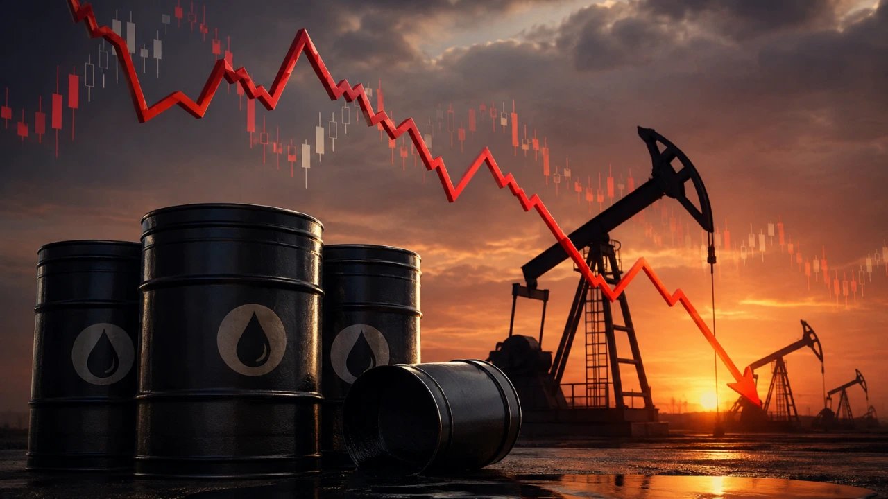 Цены на нефть упали более чем на $1 в ожидании новых санкций США против Ирана