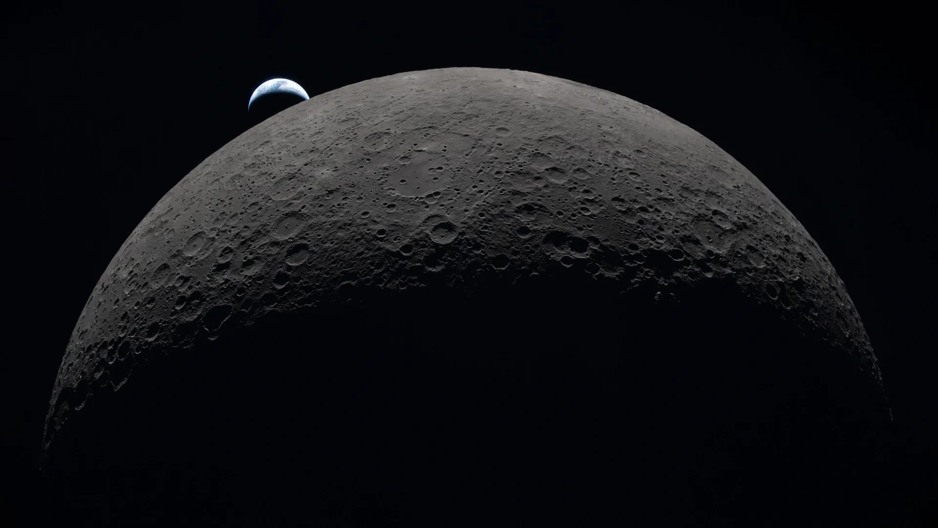 NASA study finds Earth microbes may survive in shadowed Moon regions