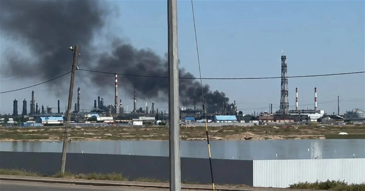 Atyrau refinery fire extinguished, plant operates normally
