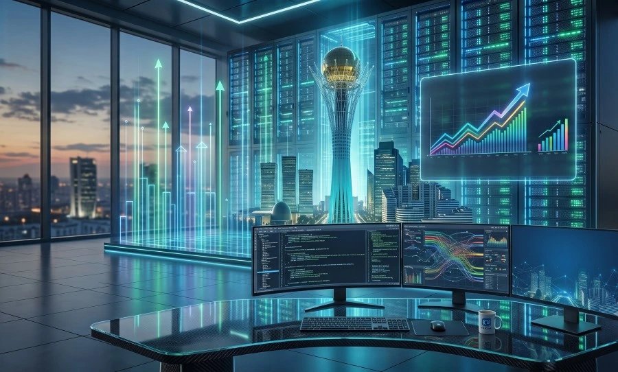 Қазақстанның IT-қызмет экспорты 2025 жылы $1,14 млрд-қа жетіп, 2020 жылдан бері 34 есе өсті