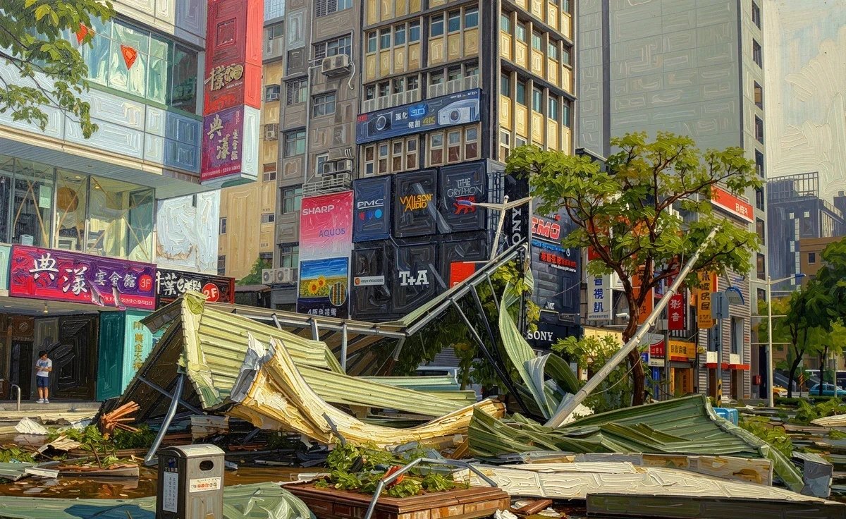 Typhoon Saudel to hit southwestern Japan with 230 km/h winds