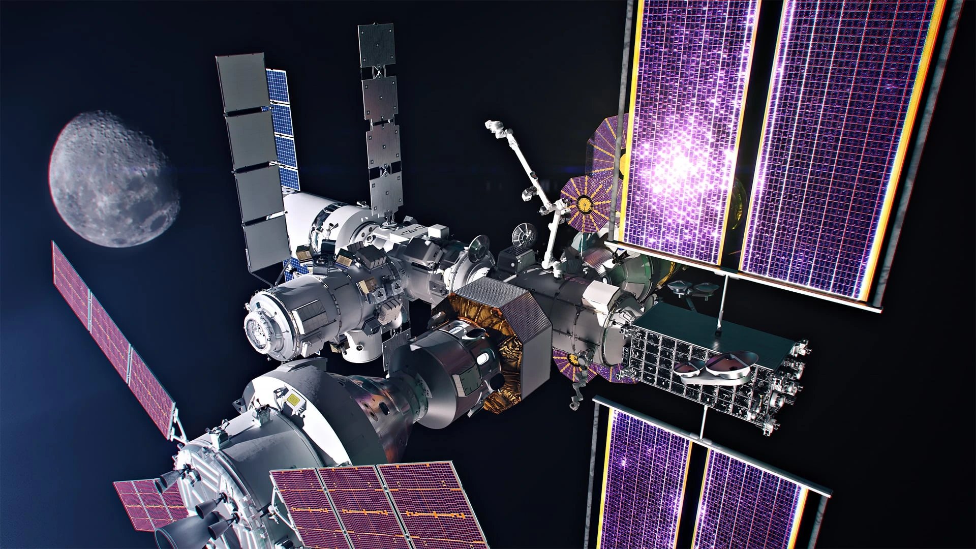 NASA prepares Gateway lunar spaceport to manage Moon traffic