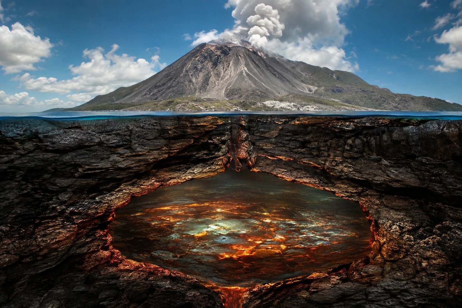 Scientists find metal-rich brine reservoir under Soufrière Hills volcano