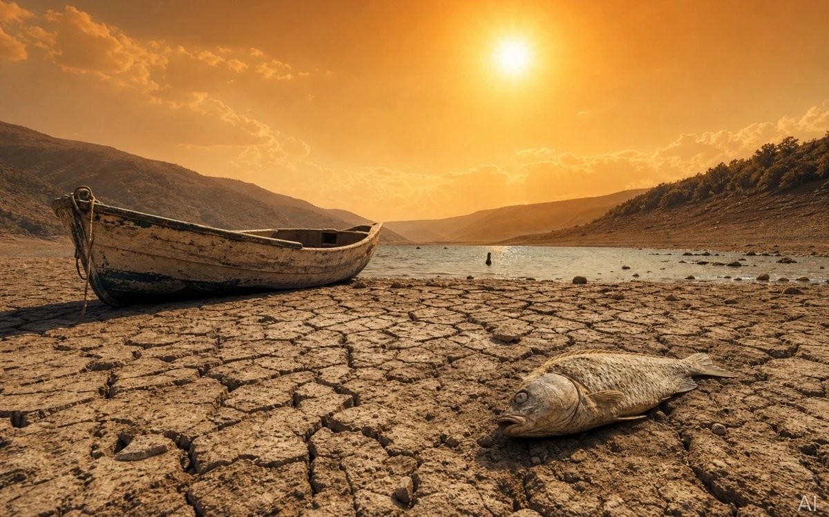 Heatwave and drought hit Europe's fish industry, losses in millions