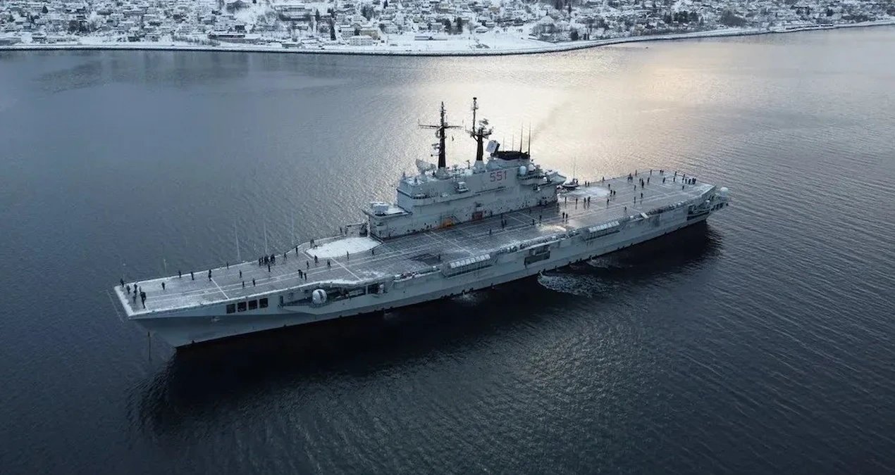 Indonesia receives 14,000-ton aircraft carrier from Italy