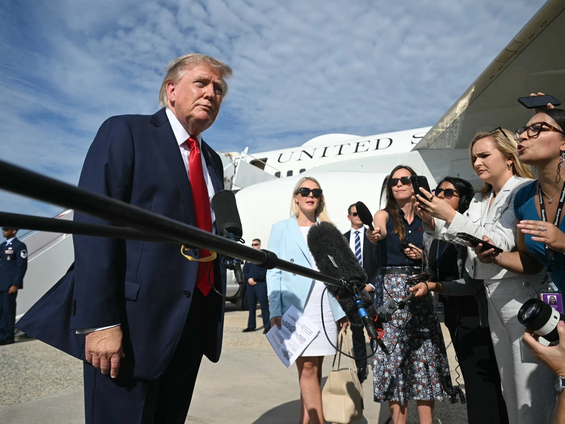 Trump says he will report NBC's Kristen Welker to FCC over election claim