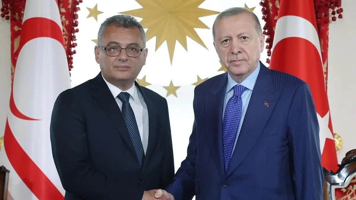 Erdogan offers condolences to TRNC leaders after ship capsizes off Kyrenia