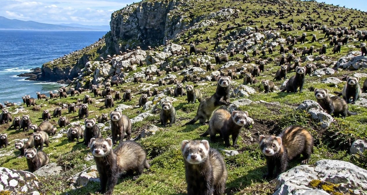 Rathlin Island declared world's first stoat-free island after five-year eradication