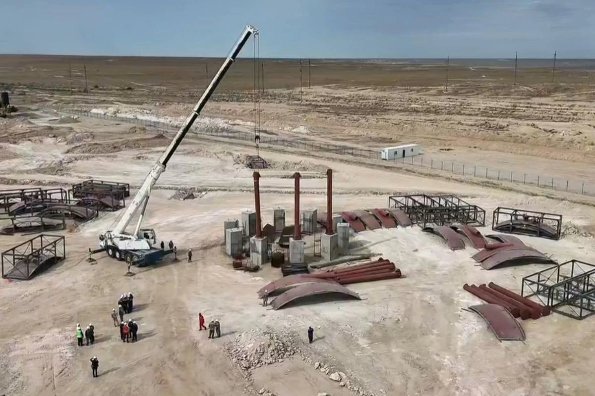 ҚазМұнайГаз Жаңаөзендегі жаңа ГӨЗ үшін жабдықтың алғашқы партиясын Қытайдан жөнелтті