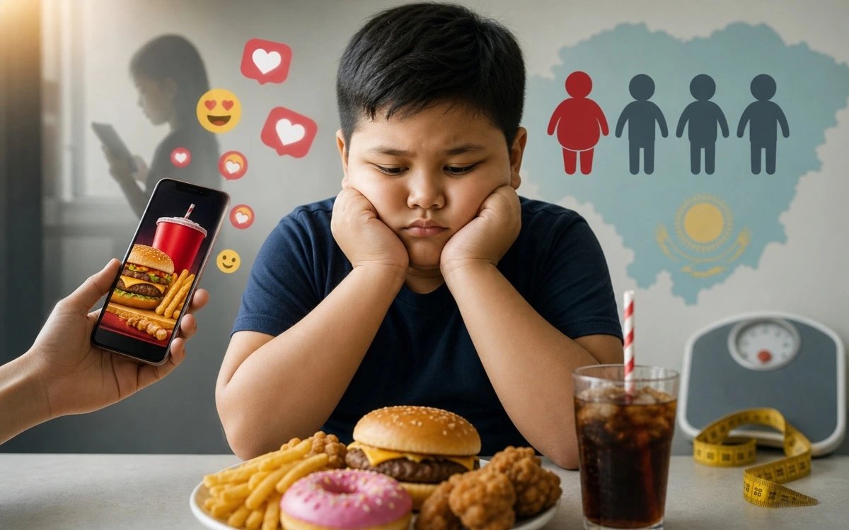 Kazakhstan reports 23.2% of children aged 5-9 are overweight