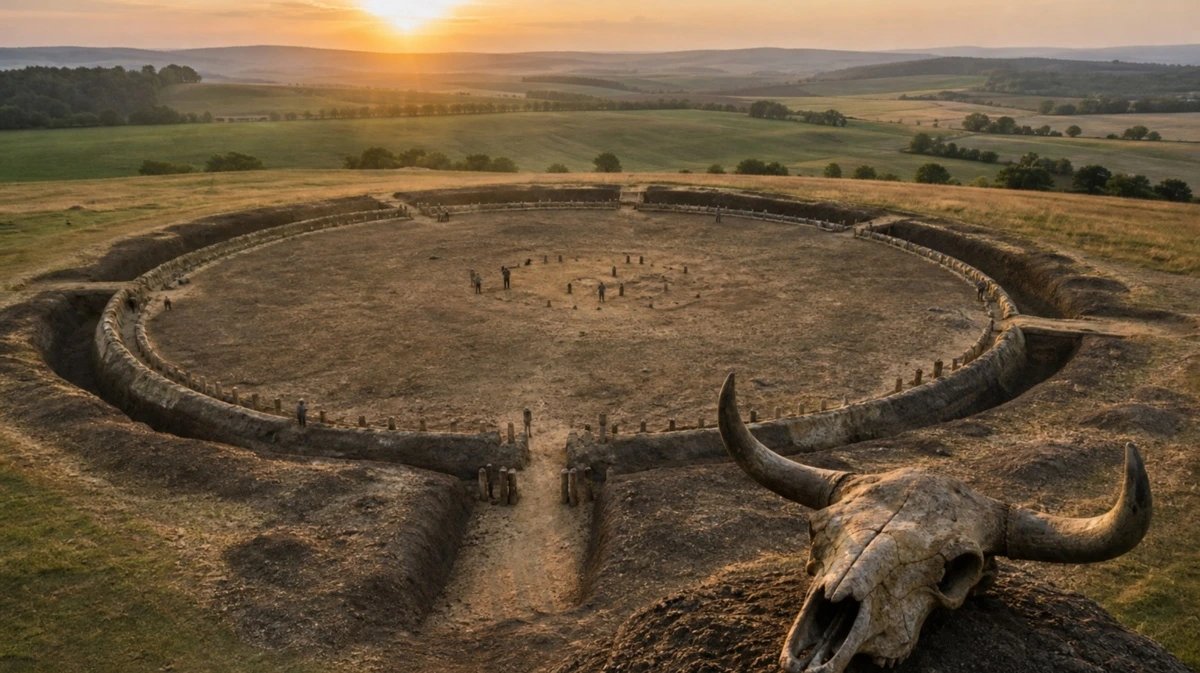 Archaeologists find 6,500-year-old circular structure in Czech Republic