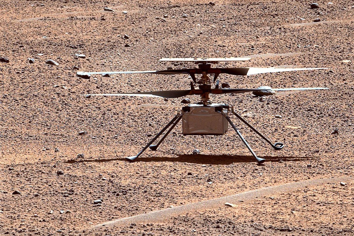 NASA's Ingenuity helicopter proved powered flight possible in Mars' thin atmosphere