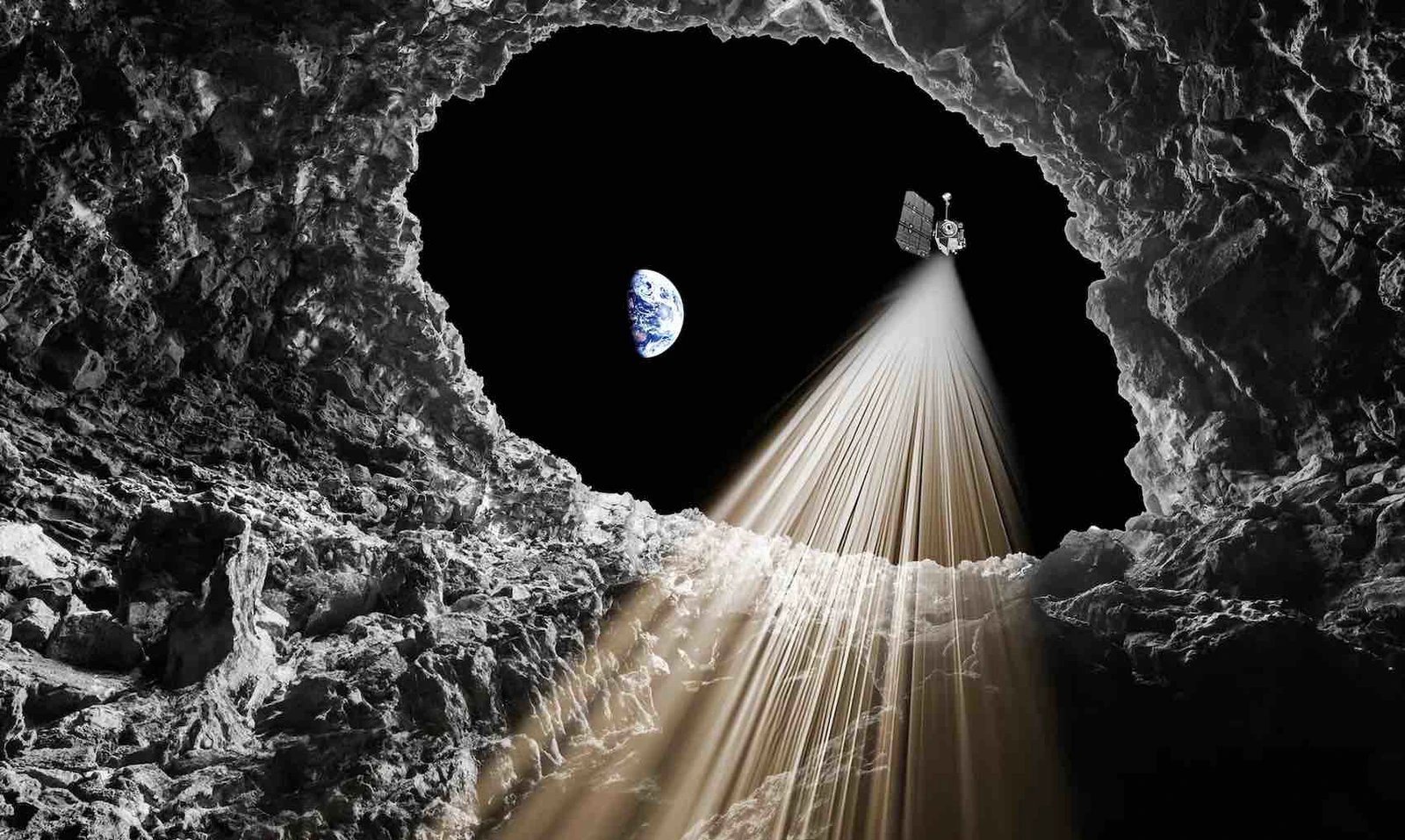 Scientists confirm Moon pit opens into underground cave in Sea of Tranquillity