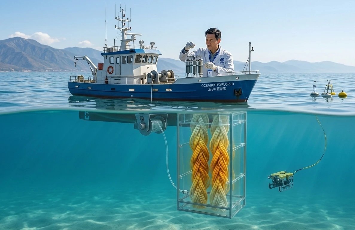 Chinese scientists develop PhosCage material extracting 50.4 mg uranium per gram from seawater