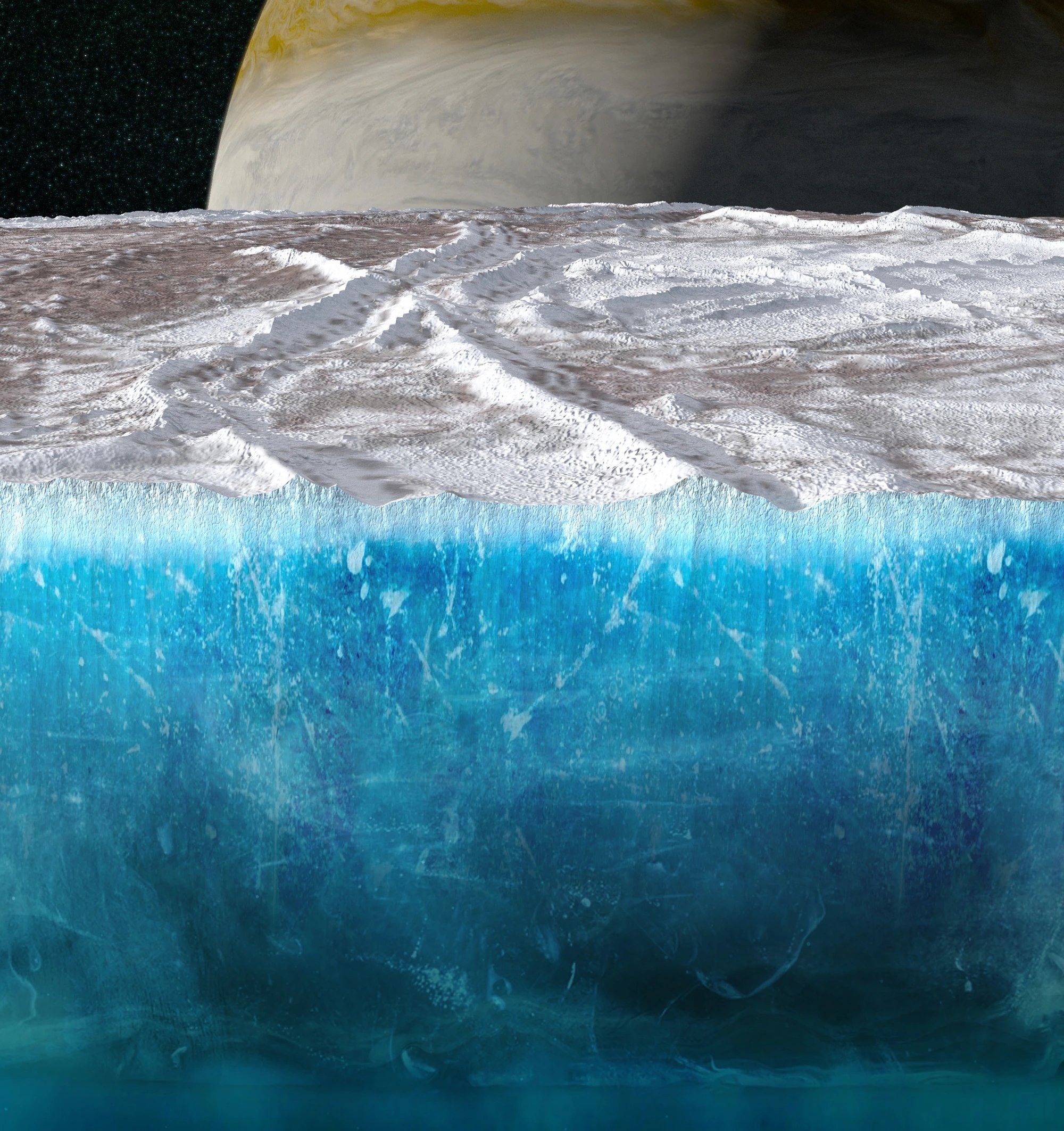 Europa's hidden ocean may hold twice Earth's water, but its magnetic signal stays faint