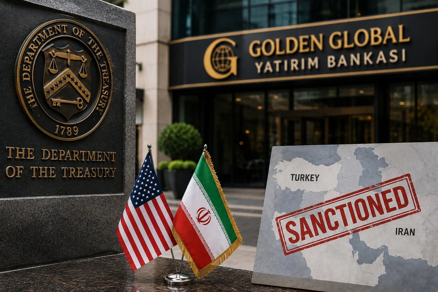 US Treasury sanctions Istanbul-based Golden Global bank over Iran trade