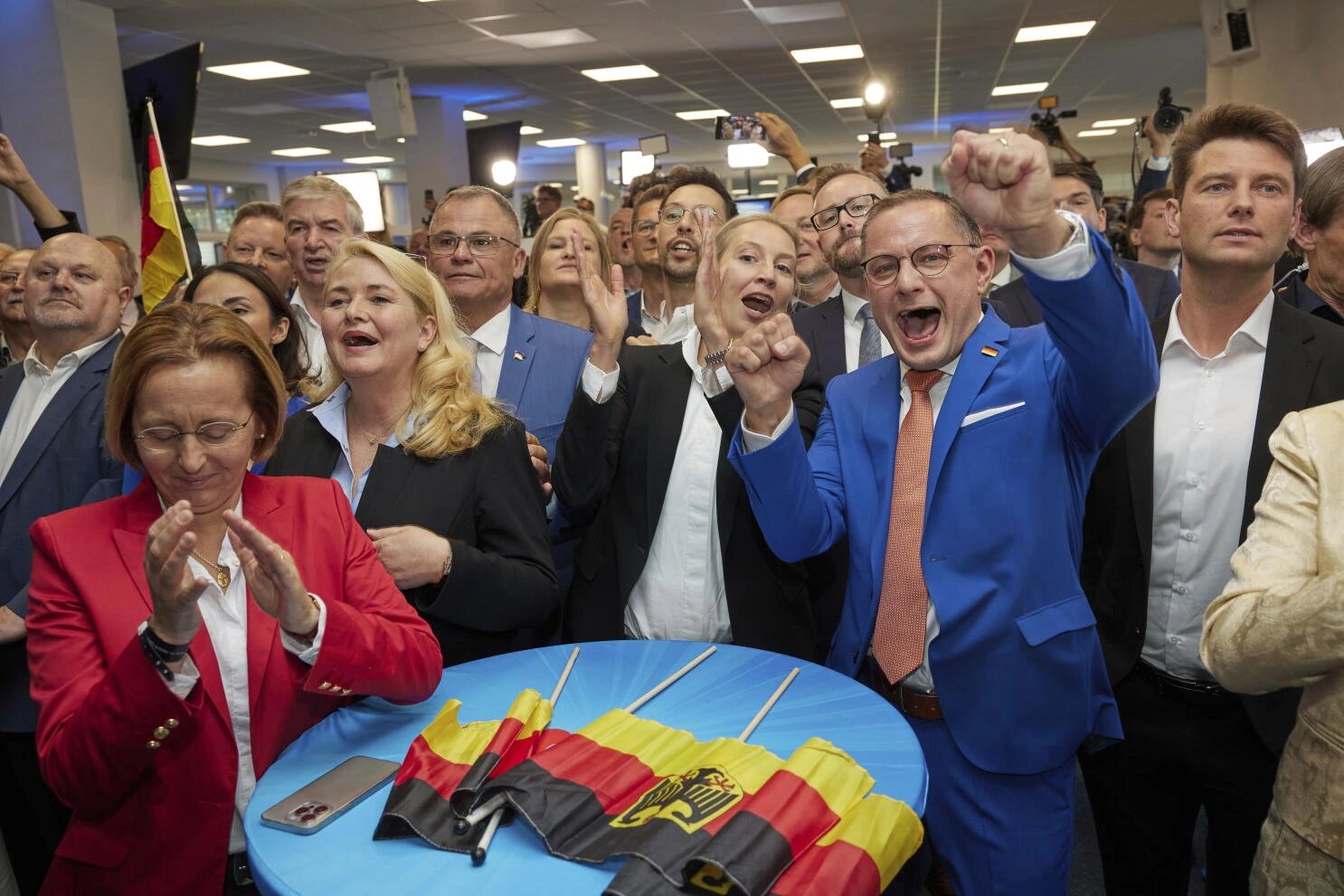 Poland's Tusk slams AfD win in Saxony-Anhalt as 'idiots' rejoice
