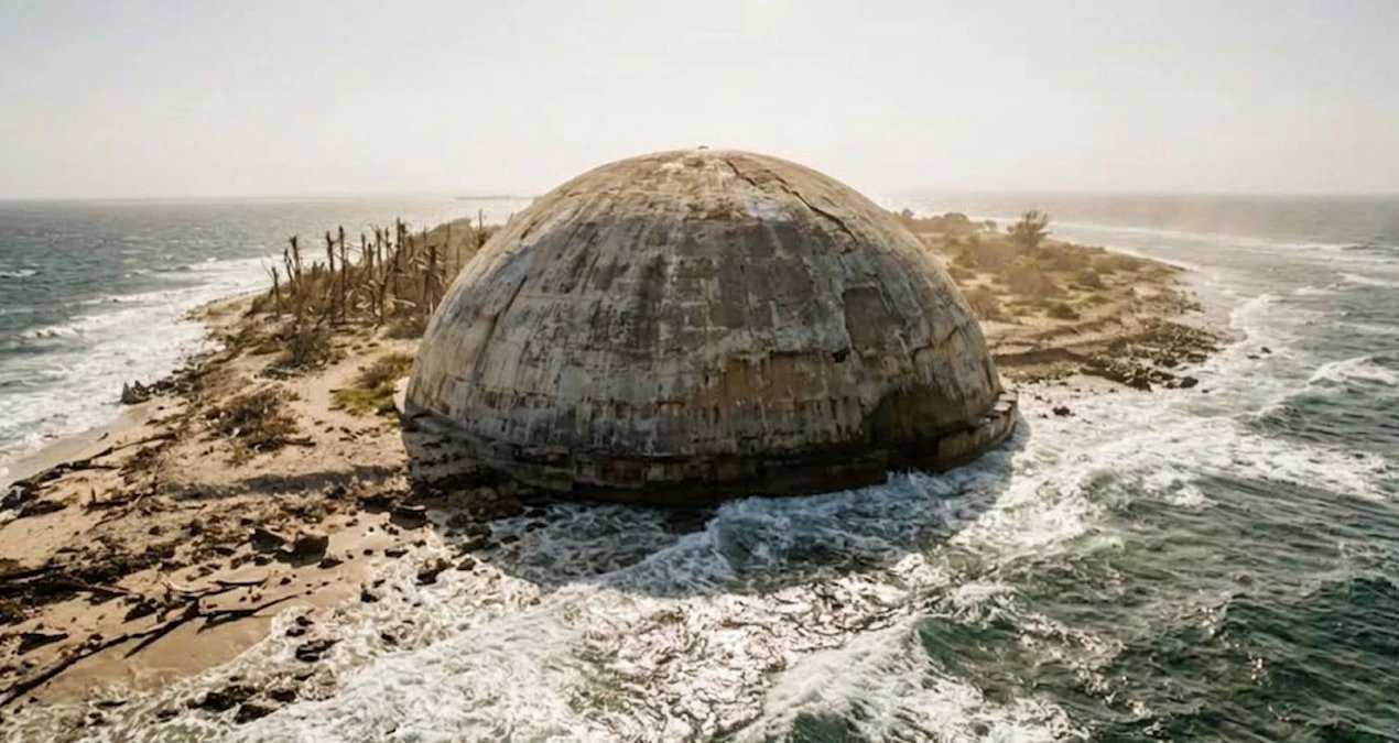 Runit Dome radioactive waste site faces rising sea and structural risks