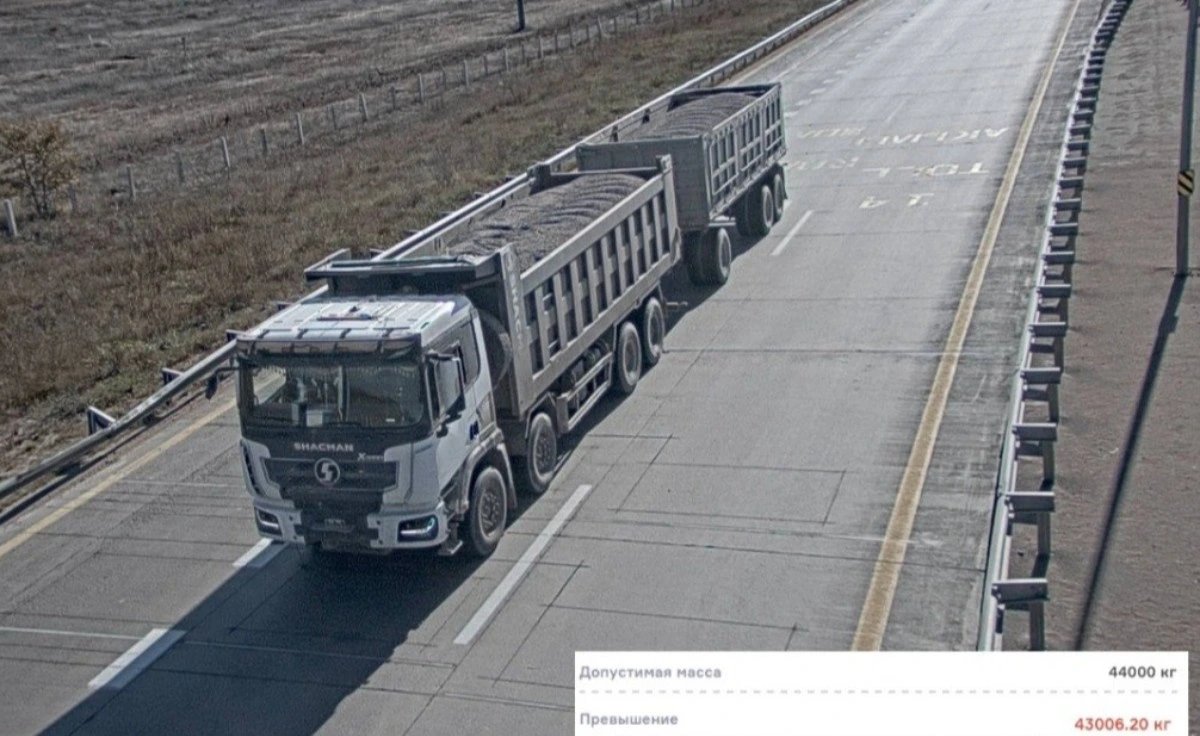 KazAvtoZhol reports 870,000 overload violations on Kazakhstan roads in 2026