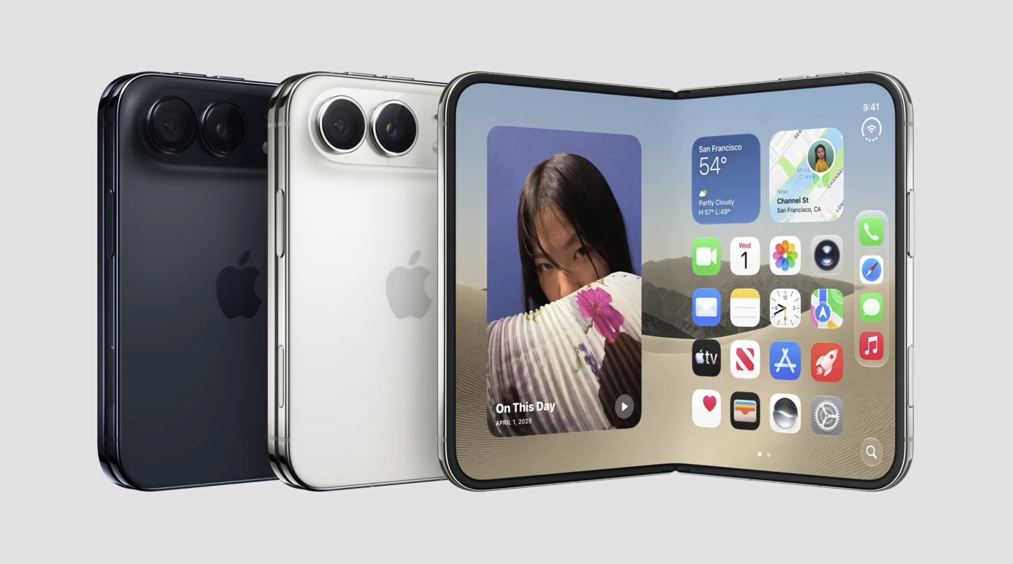 Bloomberg: Apple-дің жиналмалы iPhone Duo құрылғысы $2000-нан басталады