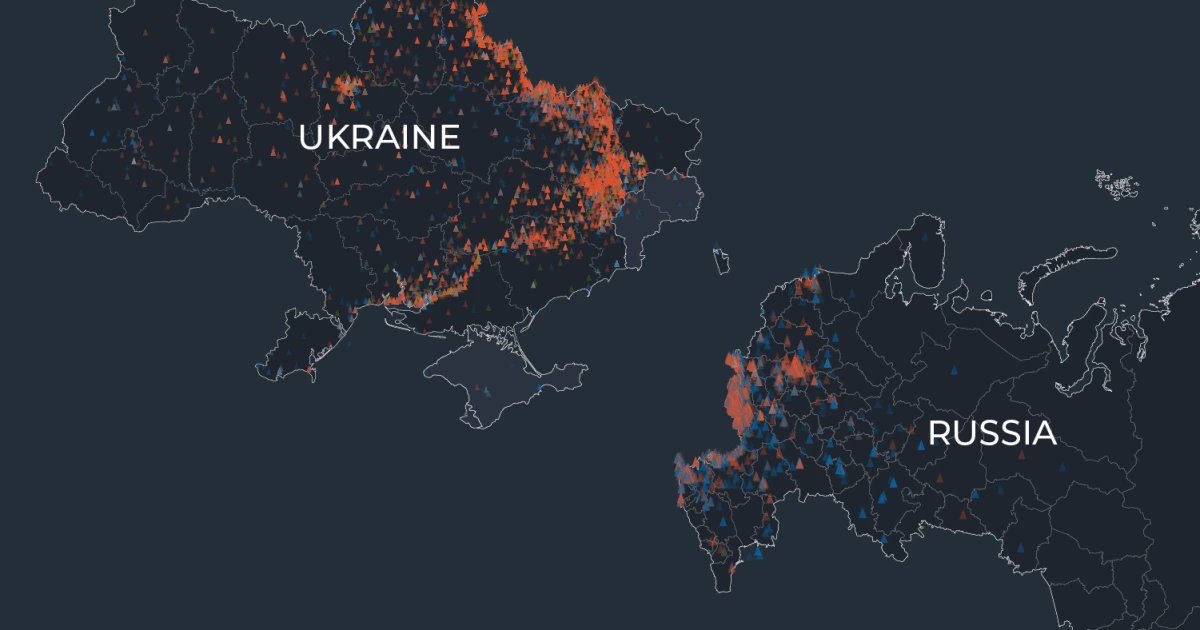Russian attacks on Ukrainian civilian infrastructure double since 2022, ACLED data shows