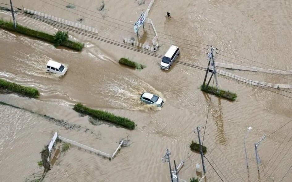 Record rains in Japan's Aichi force evacuation of 2 million