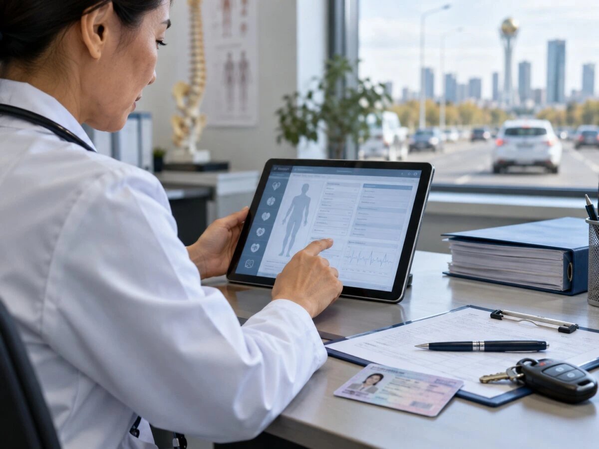 Kazakhstan suspends over 10,000 driver's licenses after digital medical screening